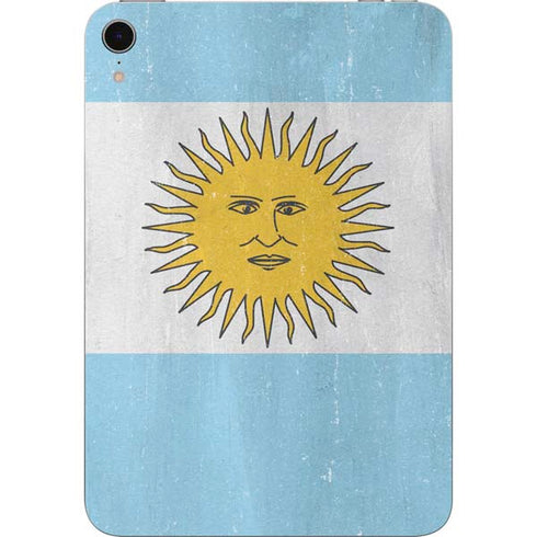 Argentina Flag Distressed Apple iPad Mini Skin